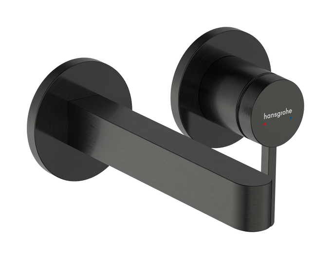 1-greps servantarmatur til 2-hulls innbygging i vegg med 16