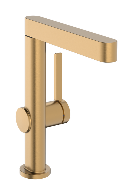 Mezclador monomando de lavabo 230 con caño giratorio y con vaciador Push-Open