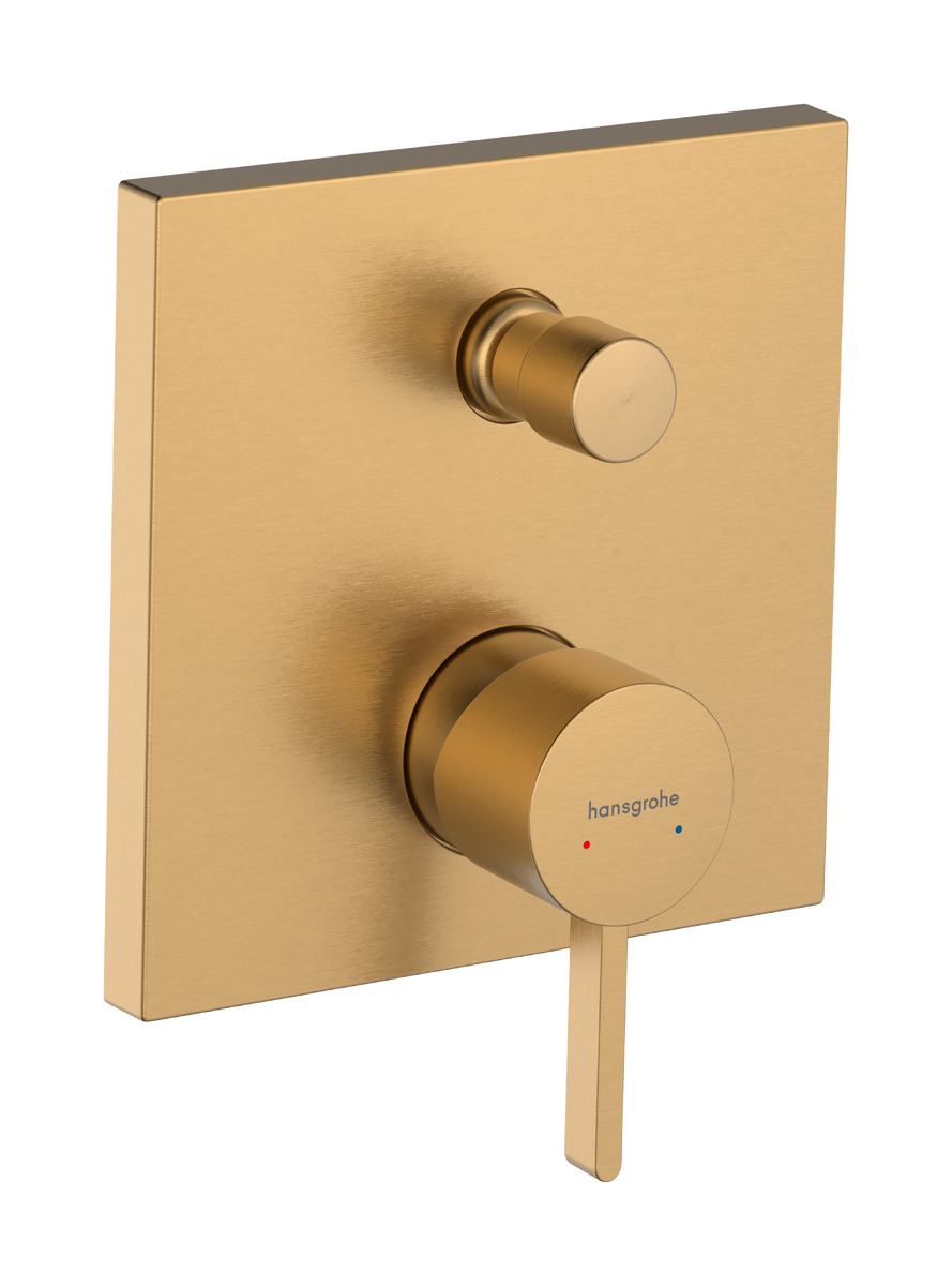 Single lever bath mixer for concealed installation with integrated security combination according to EN1717 for iBox universal