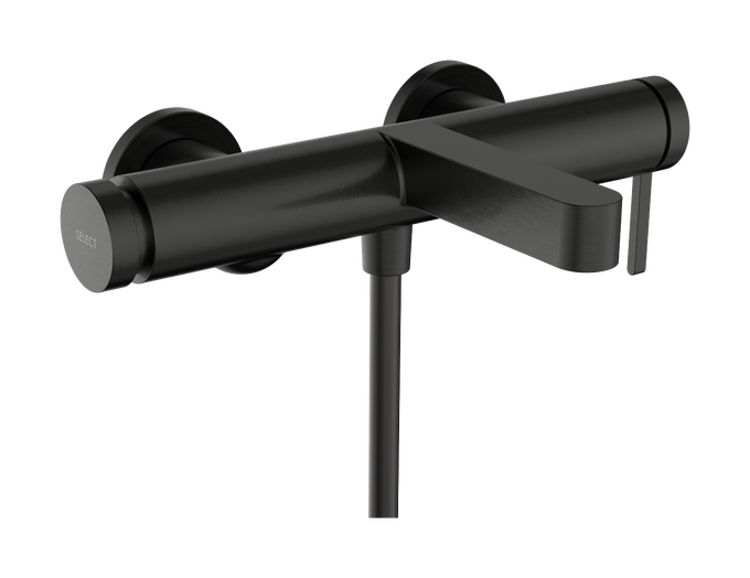 Single lever bath mixer for exposed installation