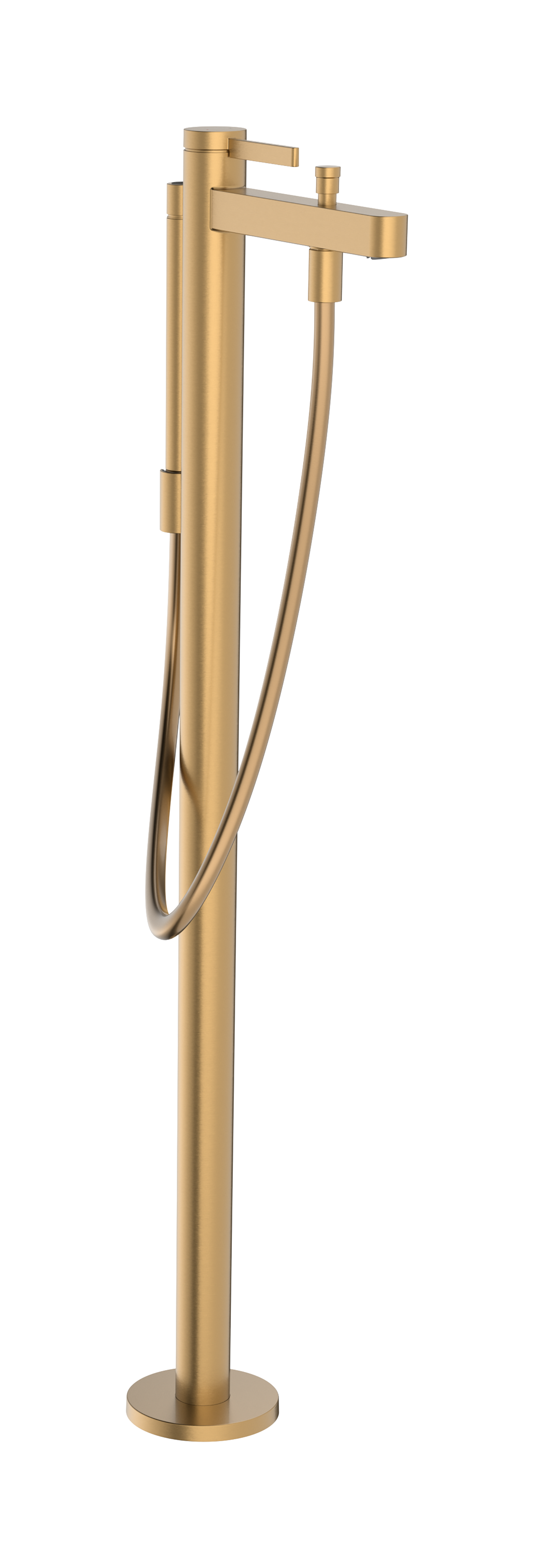 vrijstaande badmengkraan opbouw