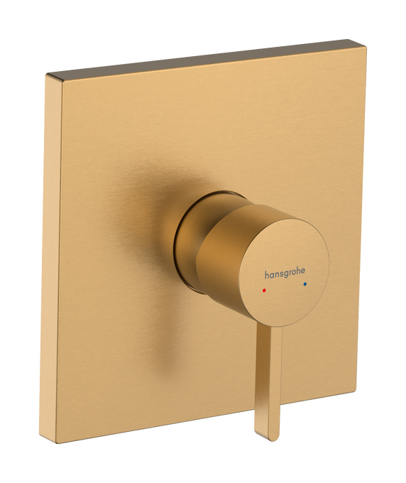 Single lever shower mixer for concealed installation