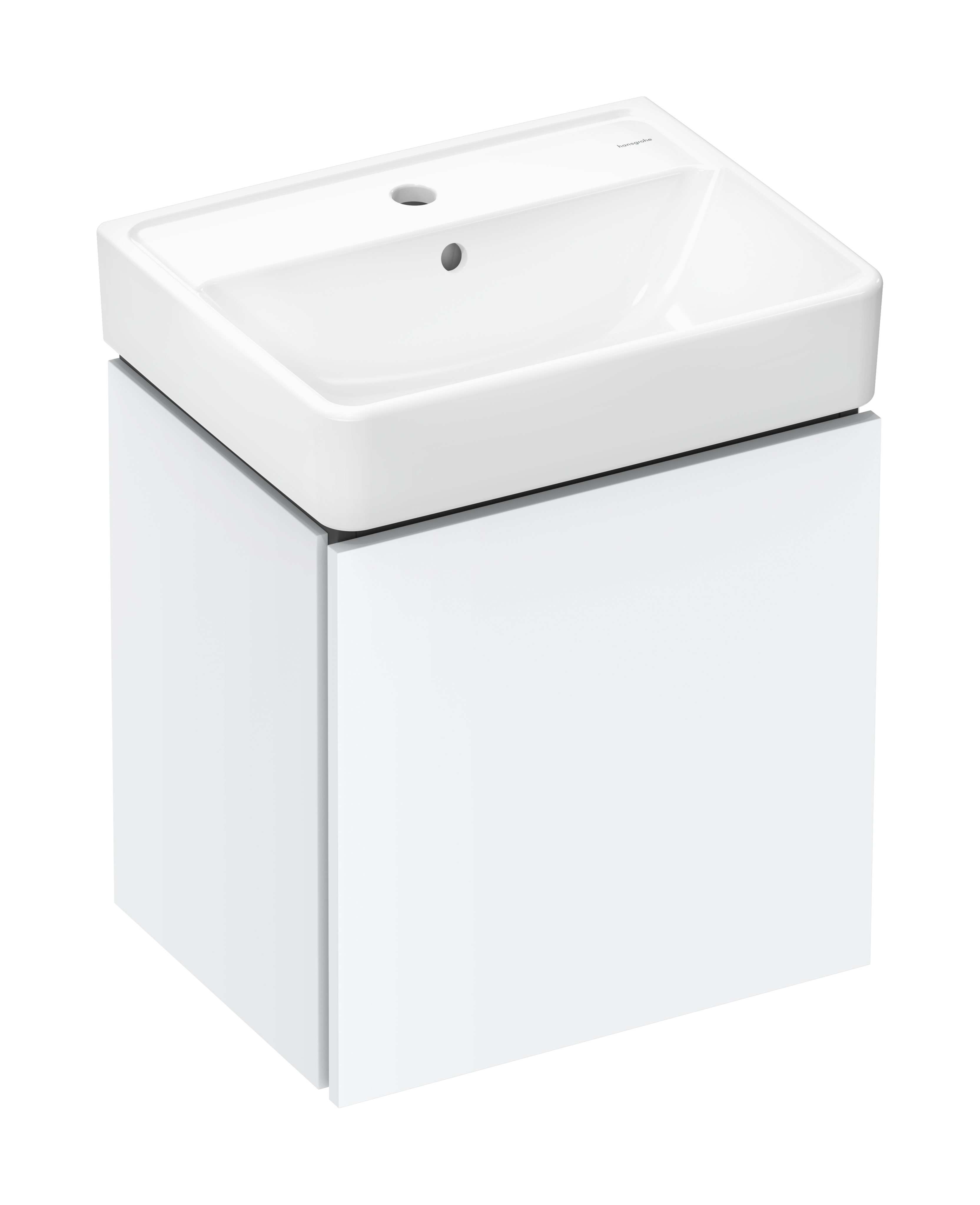 Vanity unit set 480/380 with 1 drawer with Xanuia Q handrinse basin