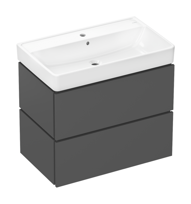 Kommod 780/470 med 2 lådor med Xanuia Q tvättställ