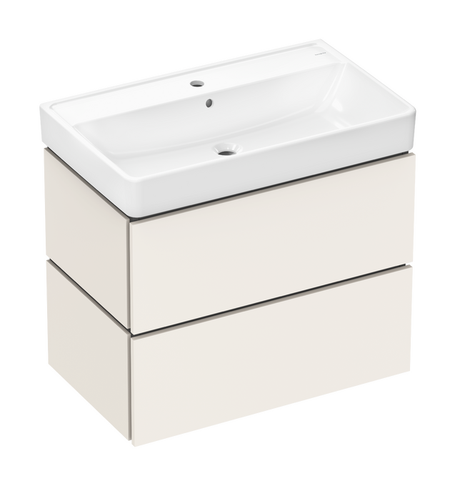 Kommod 780/470 med 2 lådor med Xanuia Q tvättställ