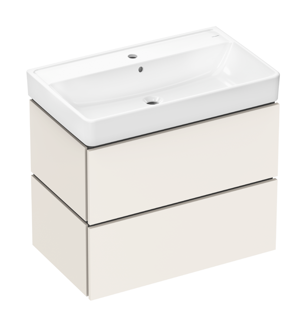 Kommod 780/470 med 2 lådor med Xanuia Q tvättställ