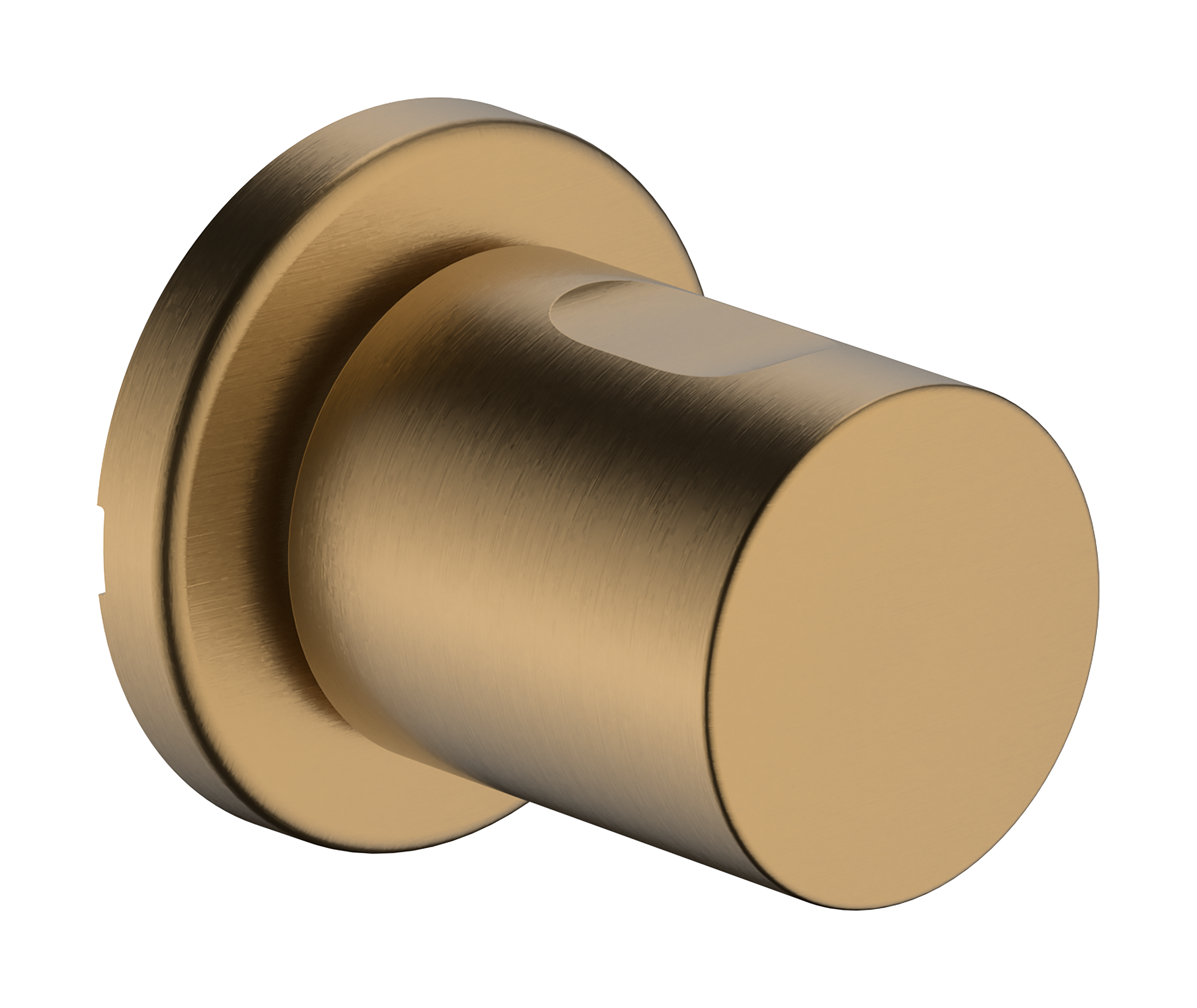 Shut-off valve for concealed installation