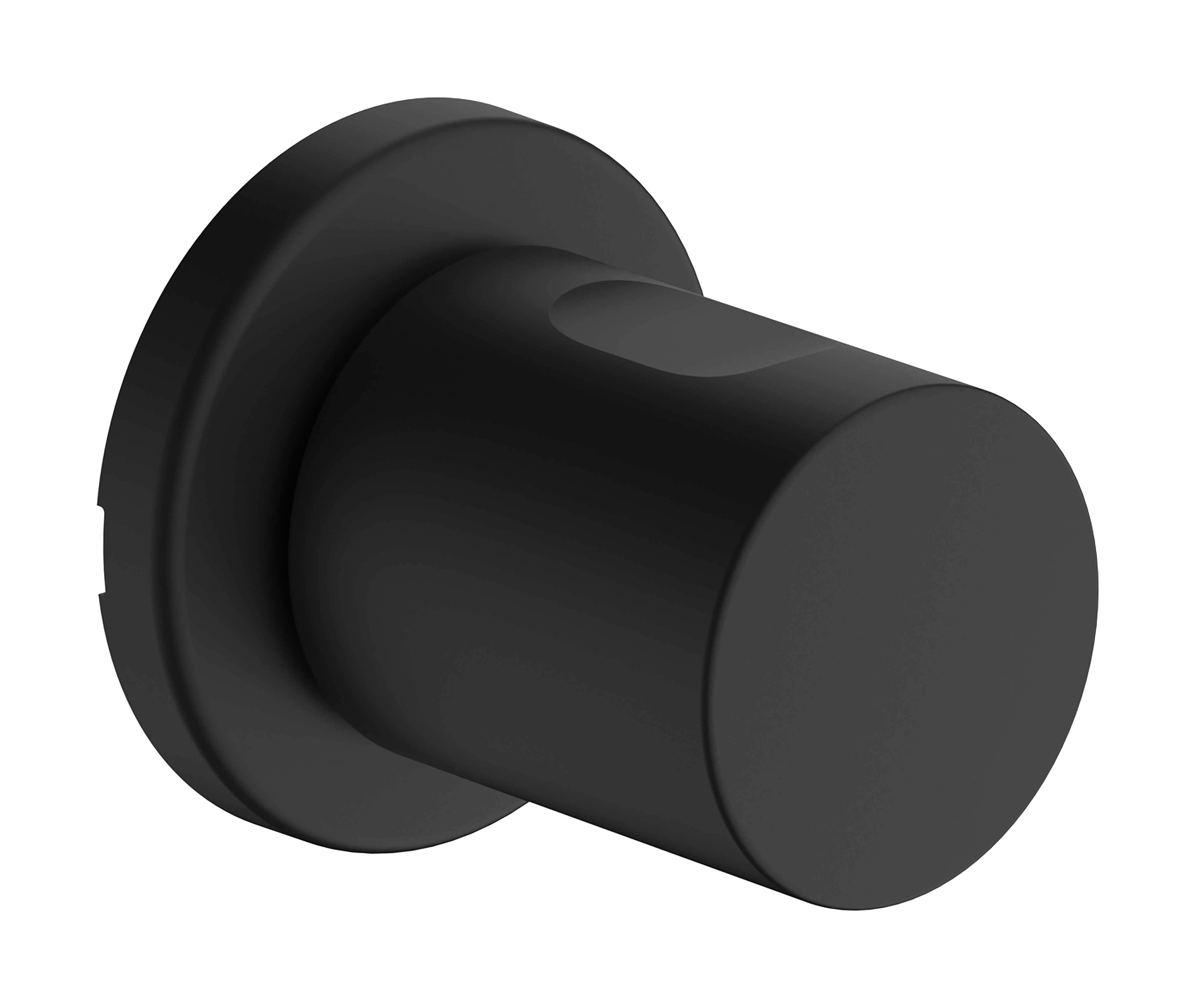 Shut-off valve for concealed installation