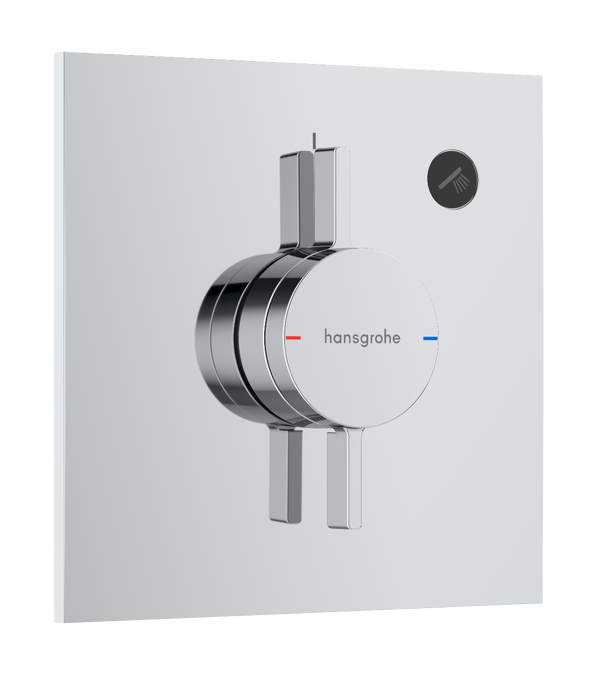 Mixer for concealed installation for 1 function