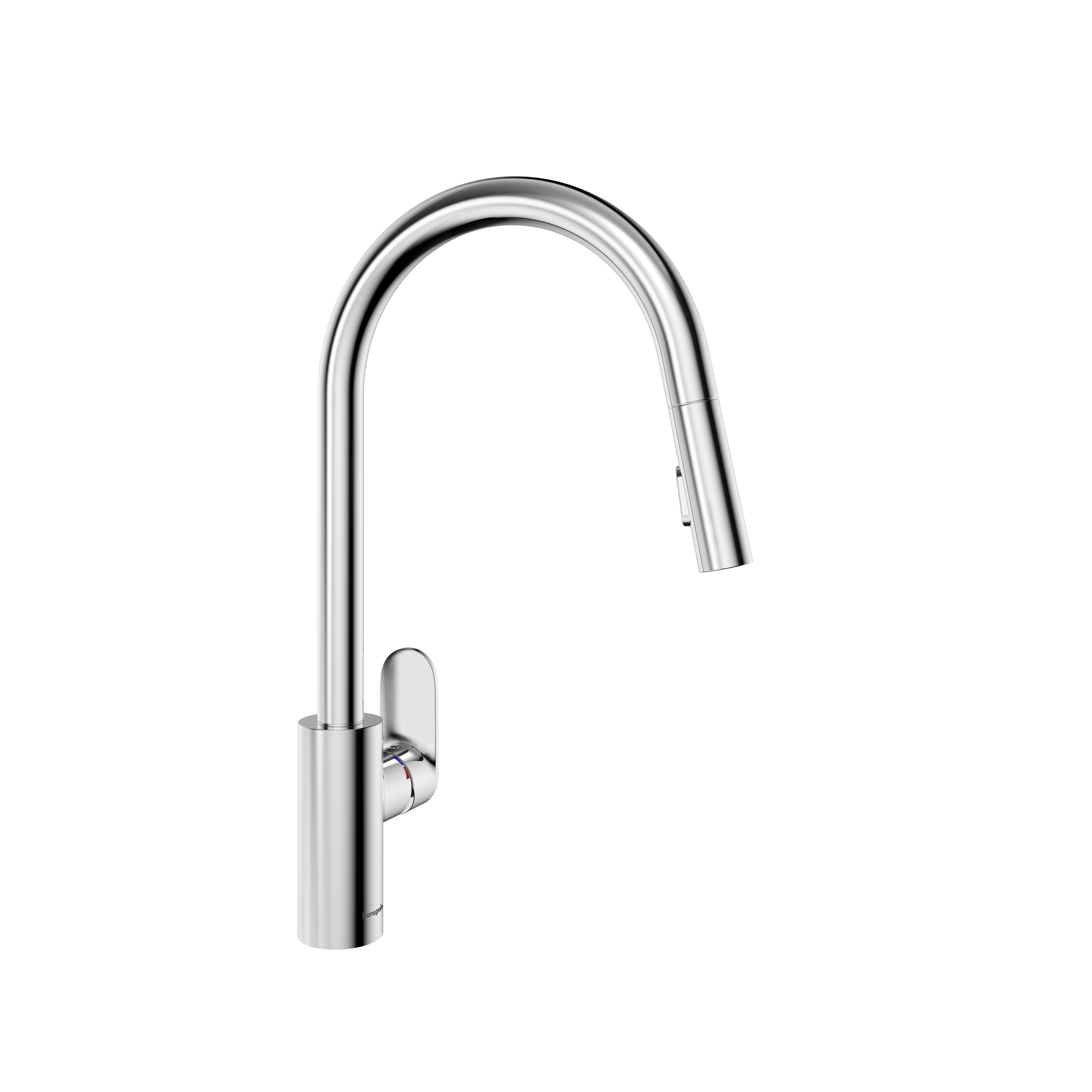 单把手厨房龙头210，带拉出式喷头，两种出水方式