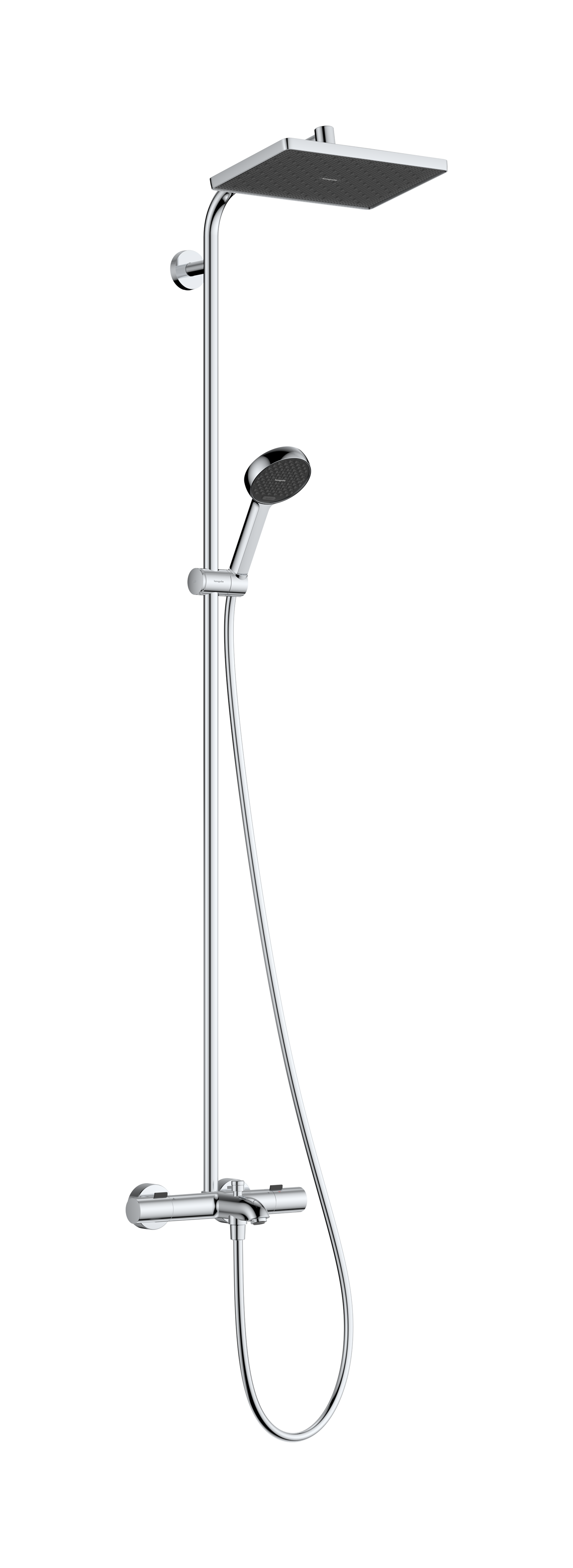 Showerpipe 290/180 1jet EcoSmart met badthermostaat Ecostat Fine
