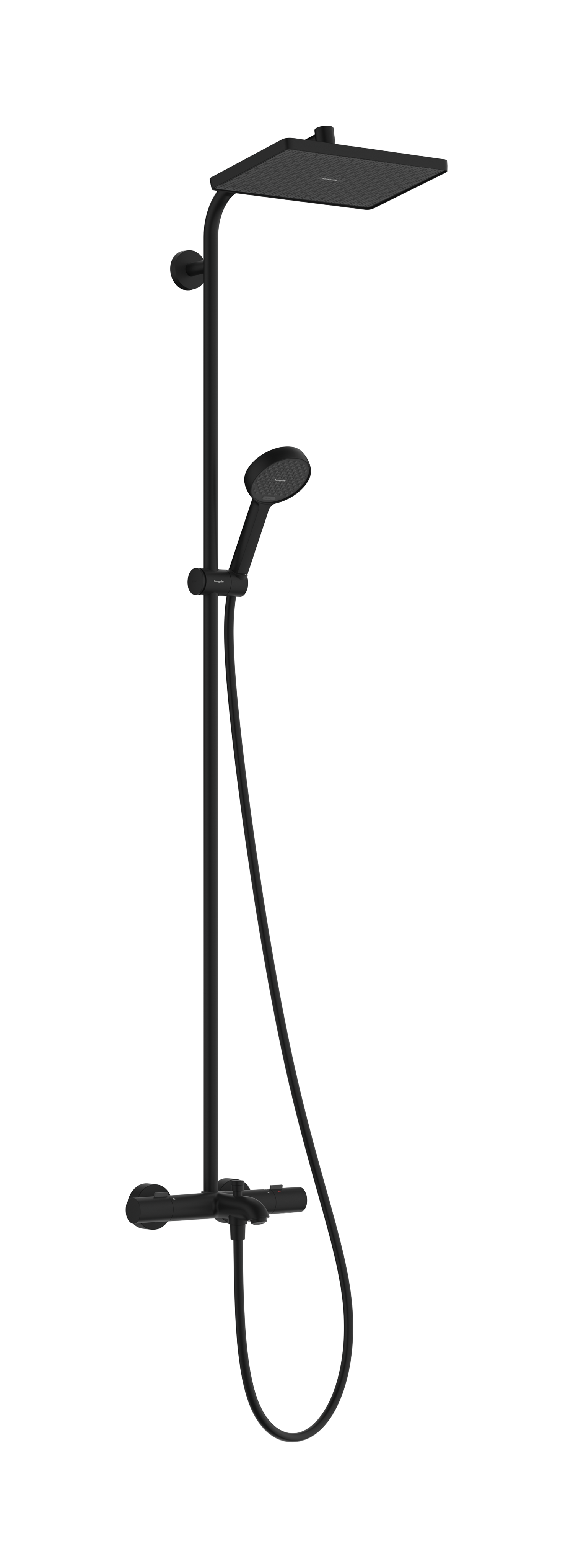 Showerpipe 290/180 1jet EcoSmart met badthermostaat Ecostat Fine