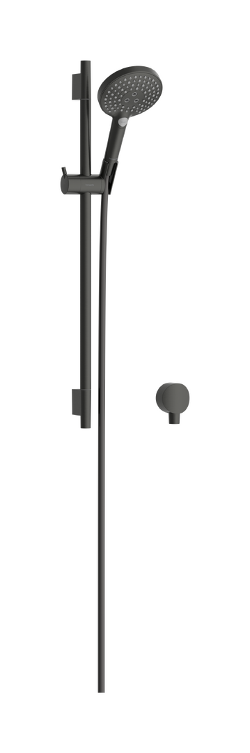 Shower set 120 3jet PowderRain with shower bar 65 cm and wall outlet