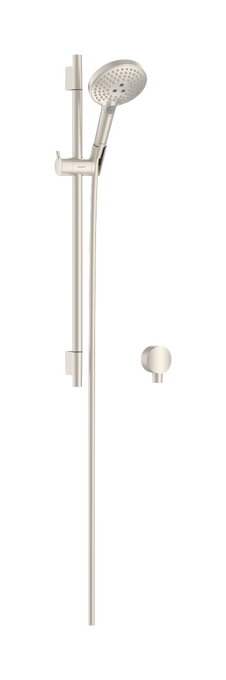 Shower set 120 3jet PowderRain with shower bar 65 cm and wall outlet