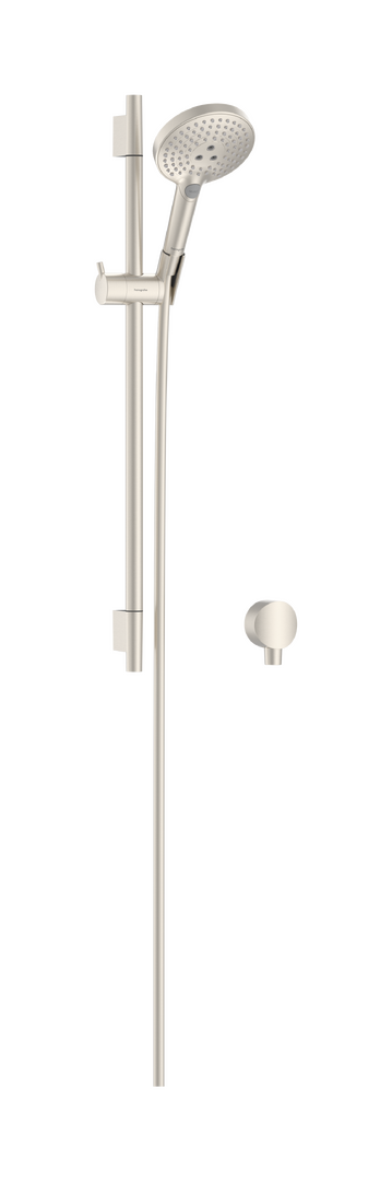 Shower set 120 3jet PowderRain with shower bar 65 cm and wall outlet