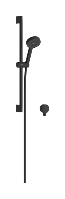 Shower set 95 2jet 2.5 GPM with shower bar 65 cm and wall outlet