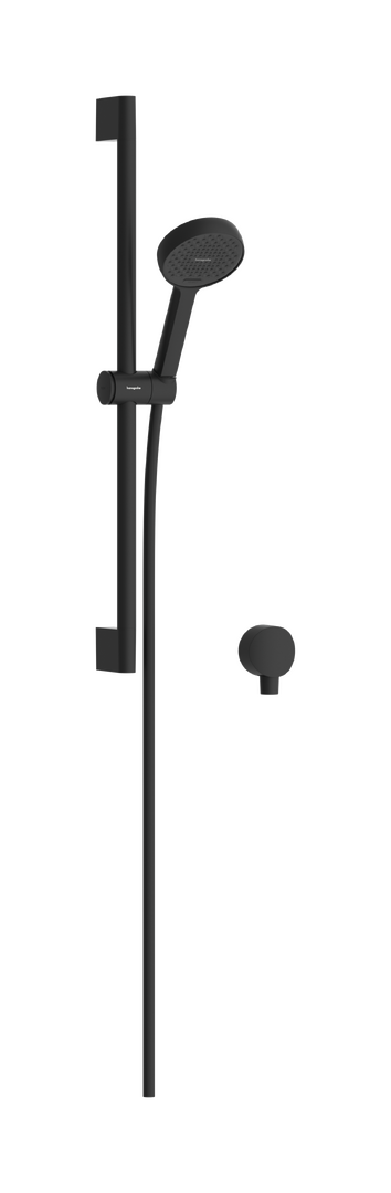 Shower set 95 2jet 2.5 GPM with shower bar 65 cm and wall outlet
