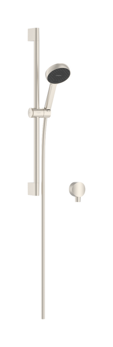 Shower set 95 2jet 2.5 GPM with shower bar 65 cm and wall outlet