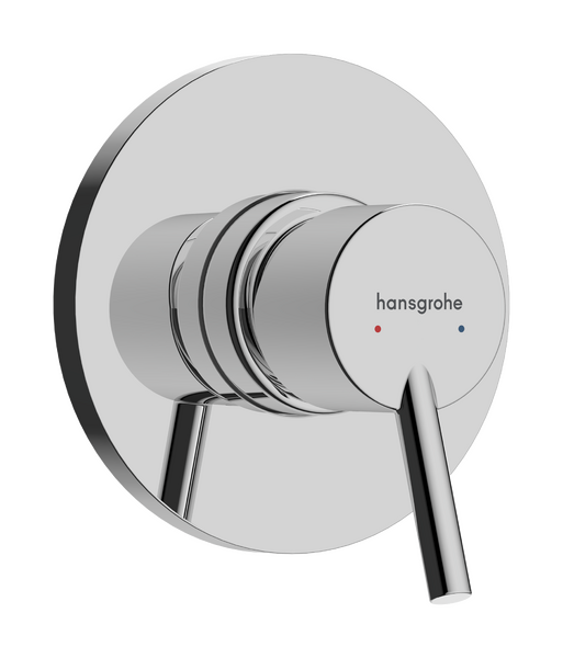 Single lever shower mixer for concealed installation