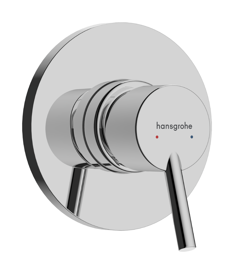 Single lever shower mixer for concealed installation