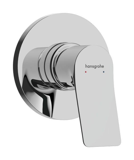 Single lever shower mixer for concealed installation