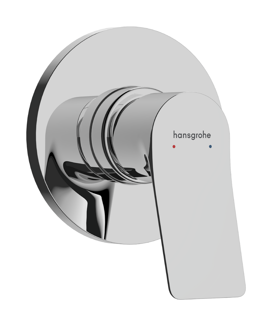 Single lever shower mixer for concealed installation