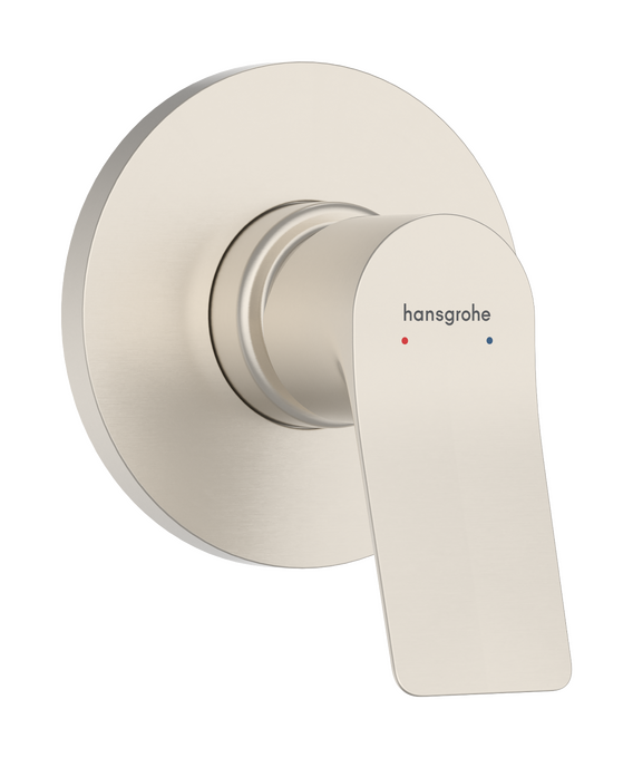 Single lever shower mixer for concealed installation