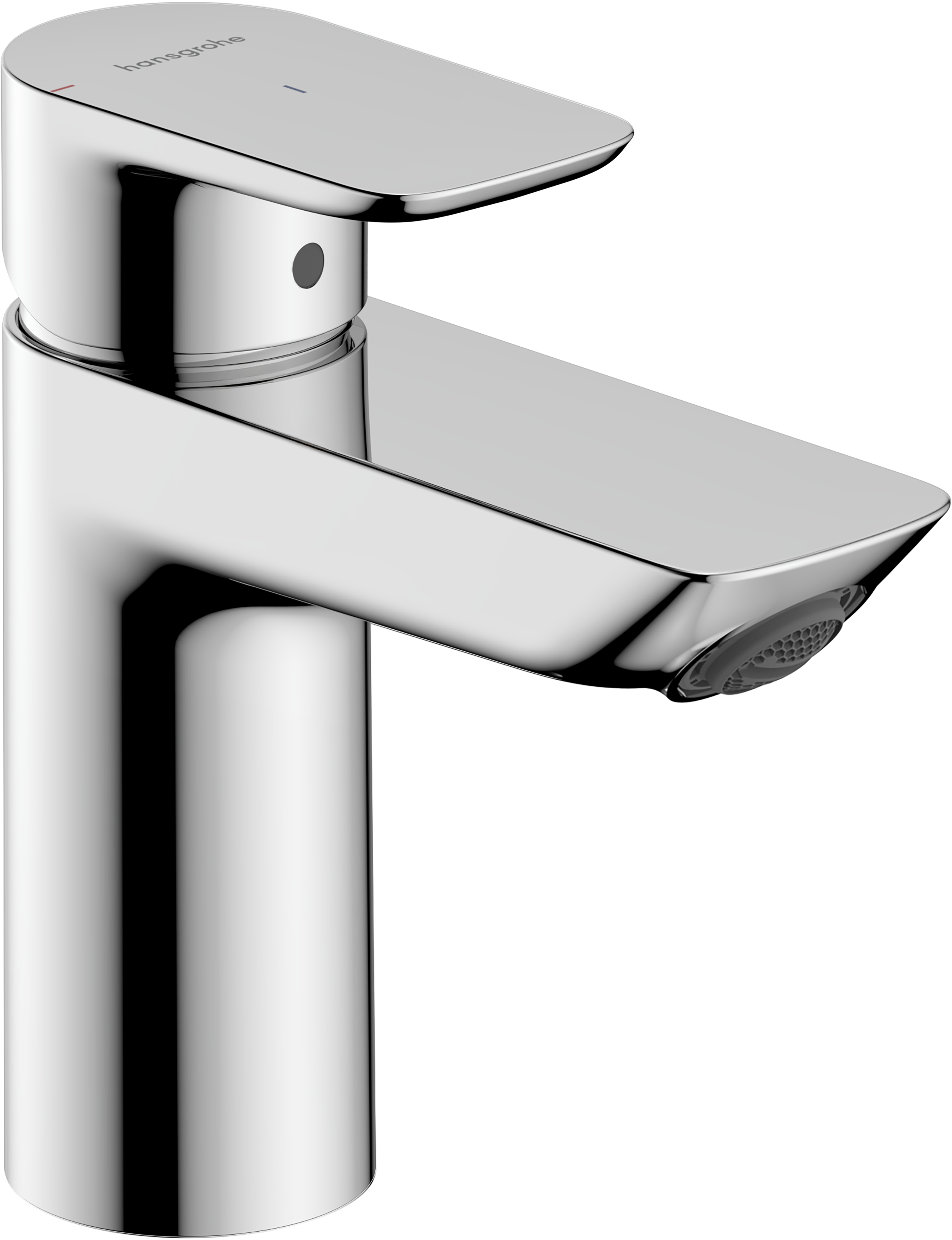 Einhebel-Waschtischmischer 100 CoolStart mit Metall Push-Open Ablaufgarnitur