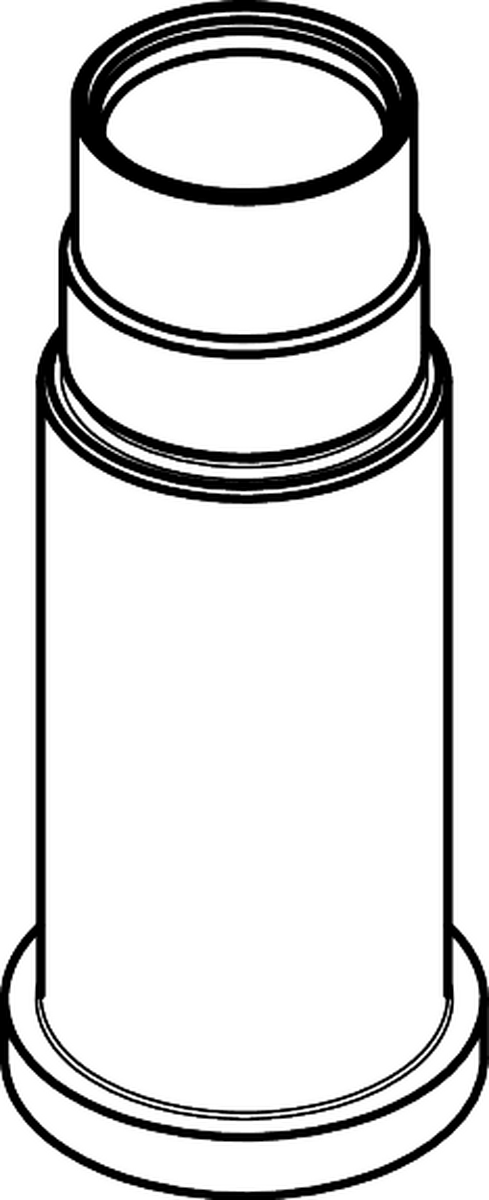 Extension 60 mm for bath mixer floor-standing