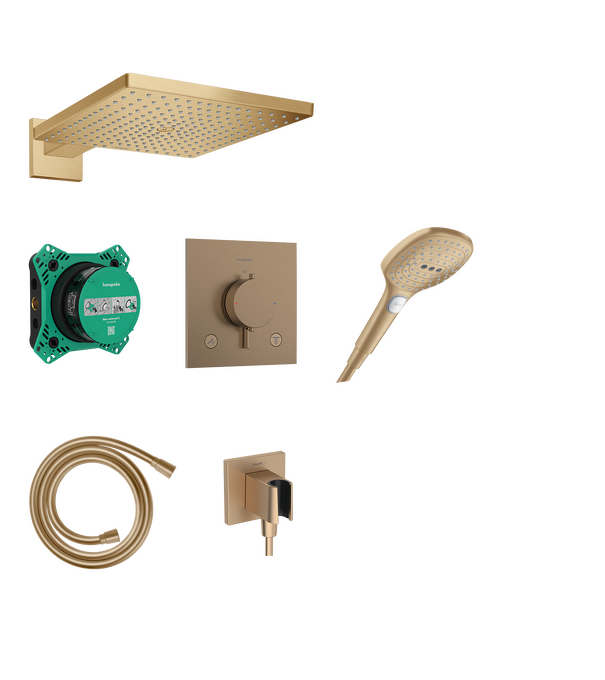 Design ShowerSet 300 1jet with Ecostat Comfort E and basic set iBox universal 2