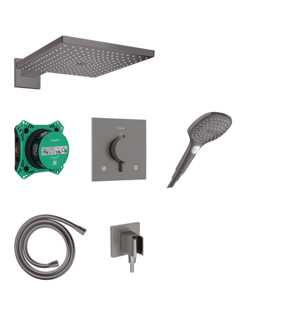 Design ShowerSet 300 1jet with Ecostat Comfort E and basic set iBox universal 2