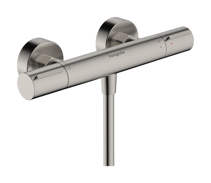 Shower thermostat for exposed installation 2 ticks