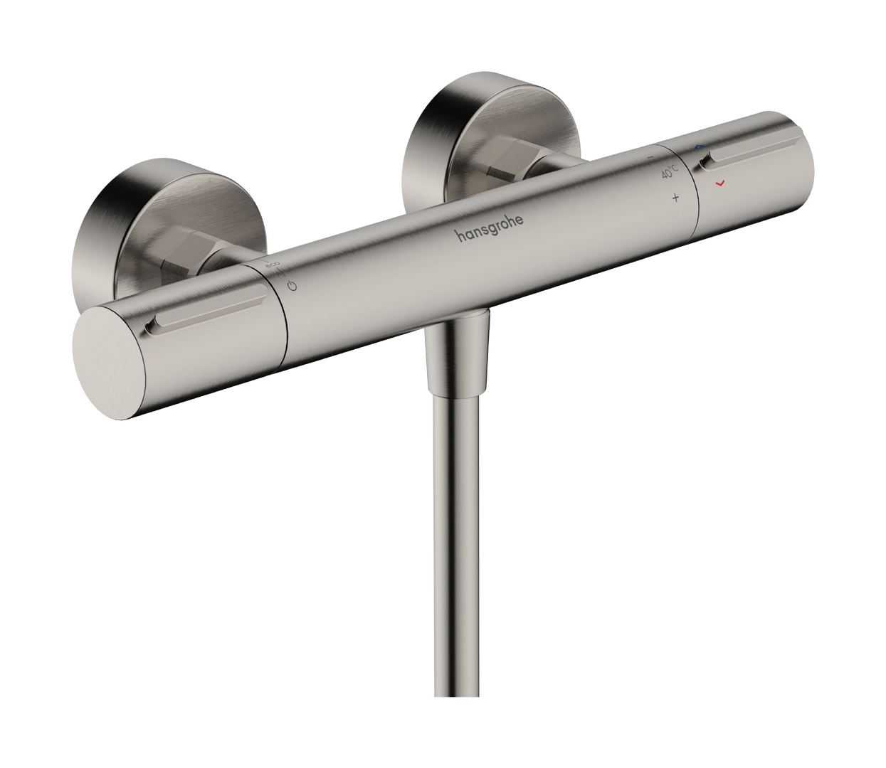 Shower thermostat for exposed installation 2 ticks
