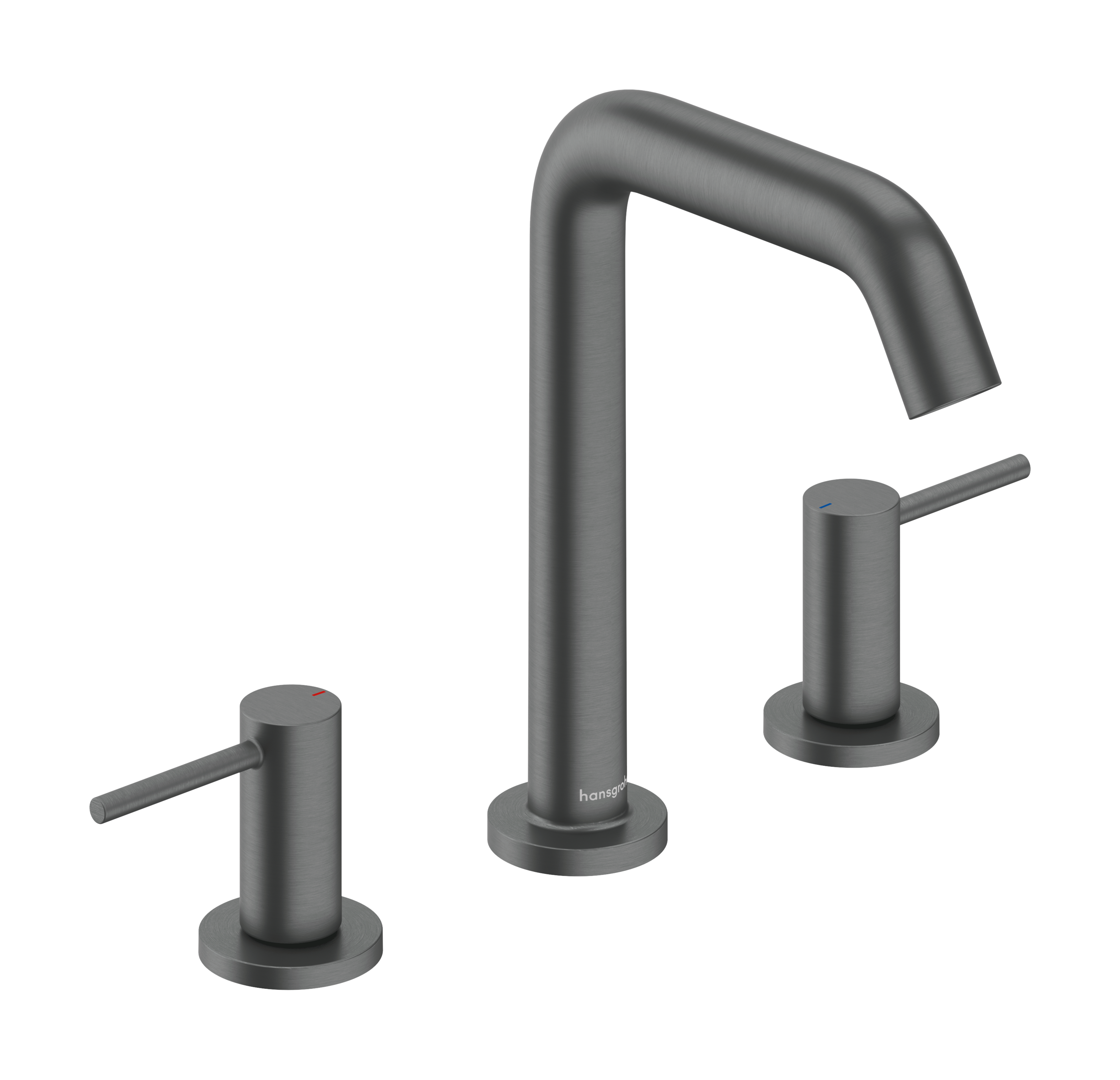 Tecturis S 3-hole basin mixer 150 EcoSmart+ with push-open waste set