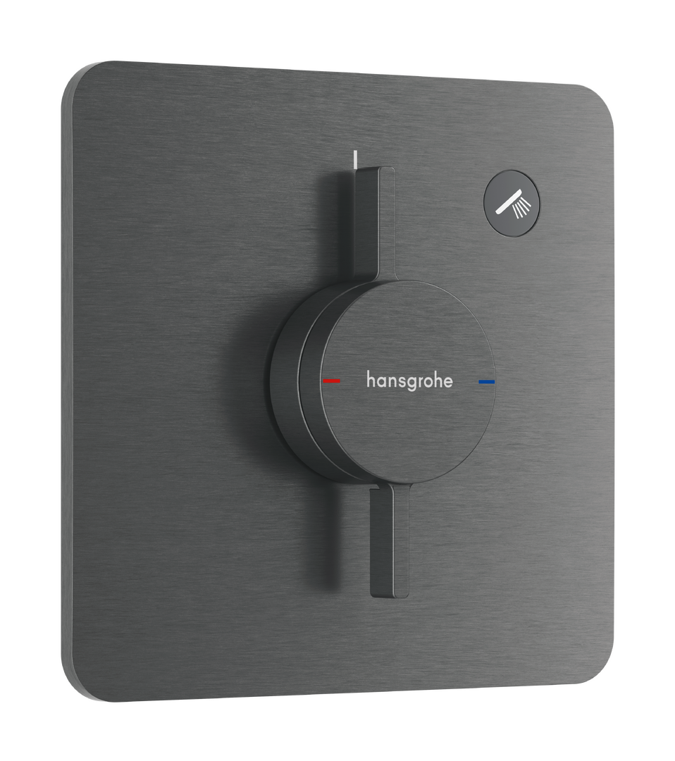 Mixer for concealed installation for 1 function