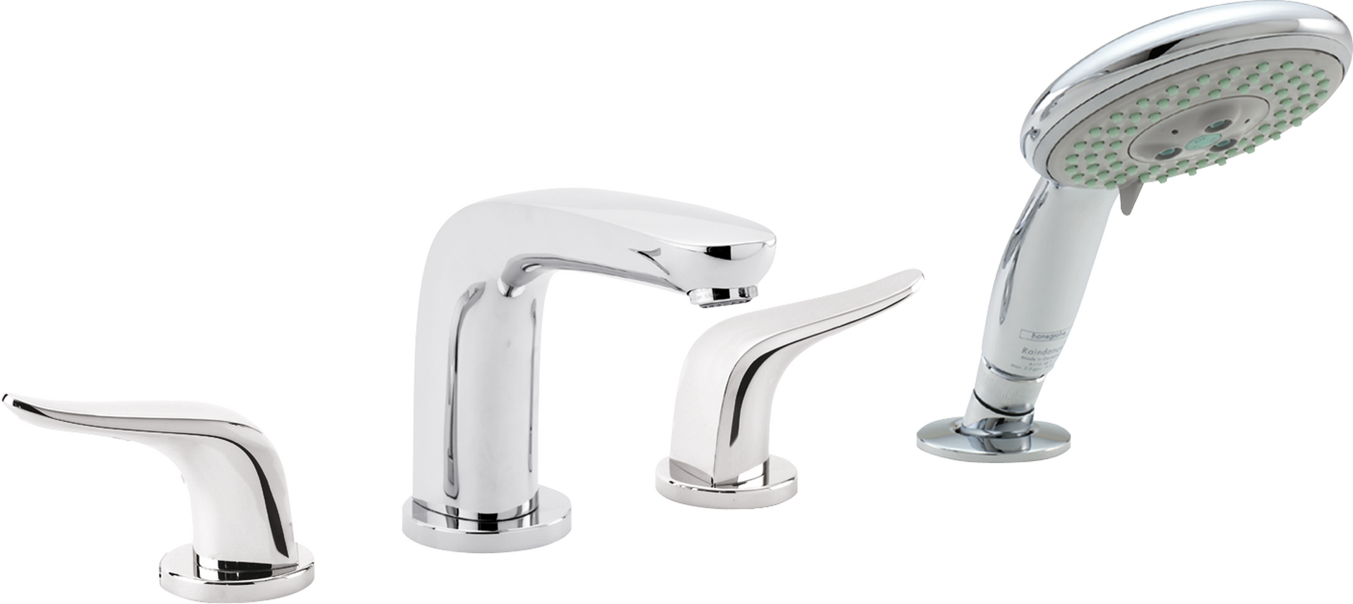 4-hole roman tub set