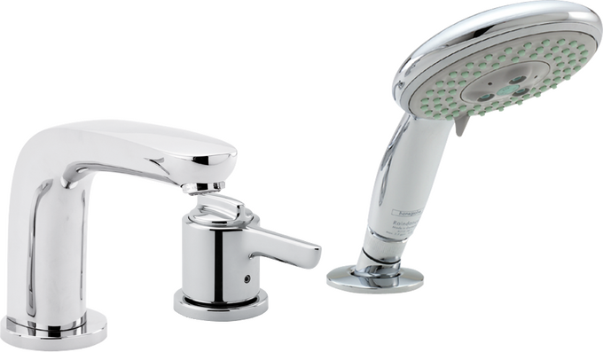 Trim 3hole thermostatic tubfiller