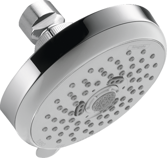 hansgrohe Croma 04908820 - Juego completo de ducha con sistema de ducha y  bañera, 1 pulverizador, fácil control en níquel cepillado, válvula de ducha