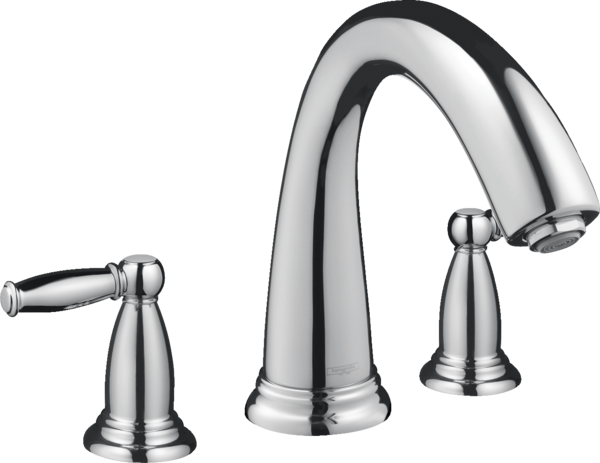 3-Hole Roman Tub Set Trim with Lever Handles 3-Hole Roman Tub Set Trim with Lever Handles
