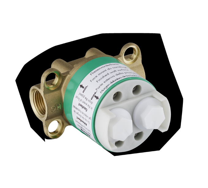 Hansgrohe Axor Starck式サーモスタットモジュール AXOR 10751000 ShowerSolutions Thermostatic Module 360/120 for 3