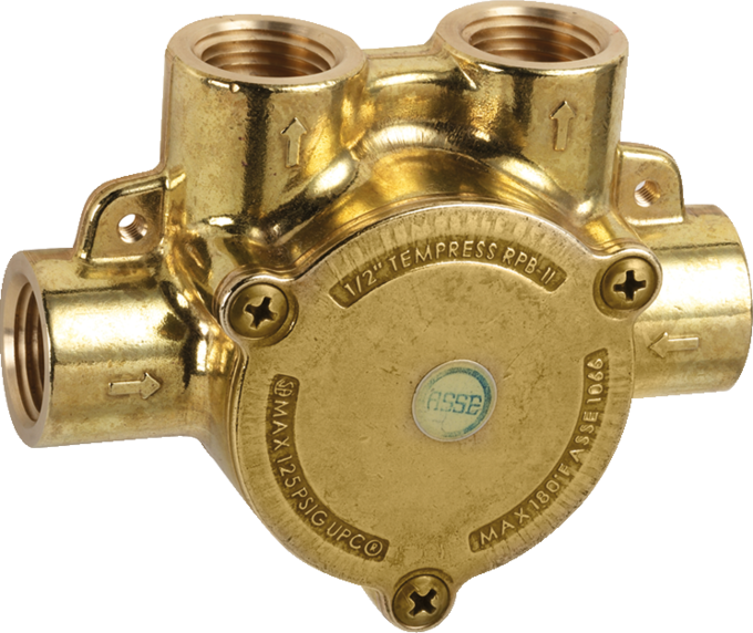 Rough, In-Line Pressure Balace Valve Rough, In-Line Pressure Balace Valve