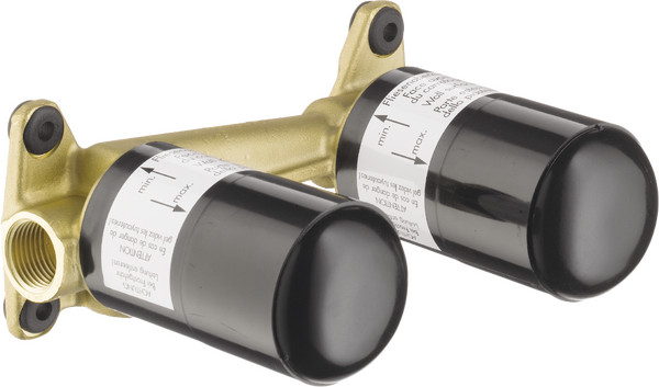 Rough, Wall-Mounted Single-Handle Faucet