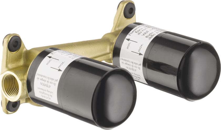 hansgrohe Rough sink mixer: Rough, Wall-Mounted Single-Handle 