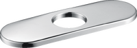 Base Plate for Traditional Single-Hole Faucets, 6"