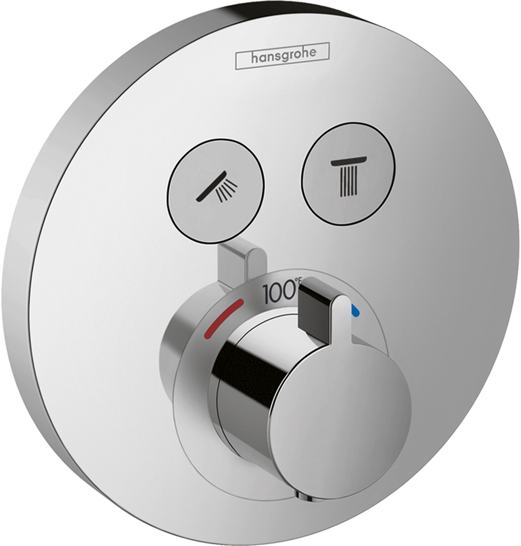 Thermostatic Trim for 2 Functions