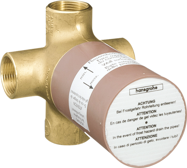 Rough, Quattro 3-Way Diverter, ¾"