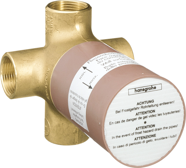 Rough, Quattro Green 3-Way Diverter (no shared function), ¾"