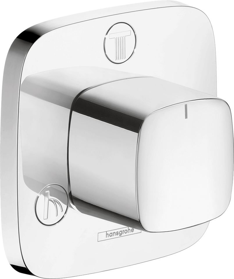 hansgrohe Thermostatic Rough: Rough, Trio 2-Way Diverter without
