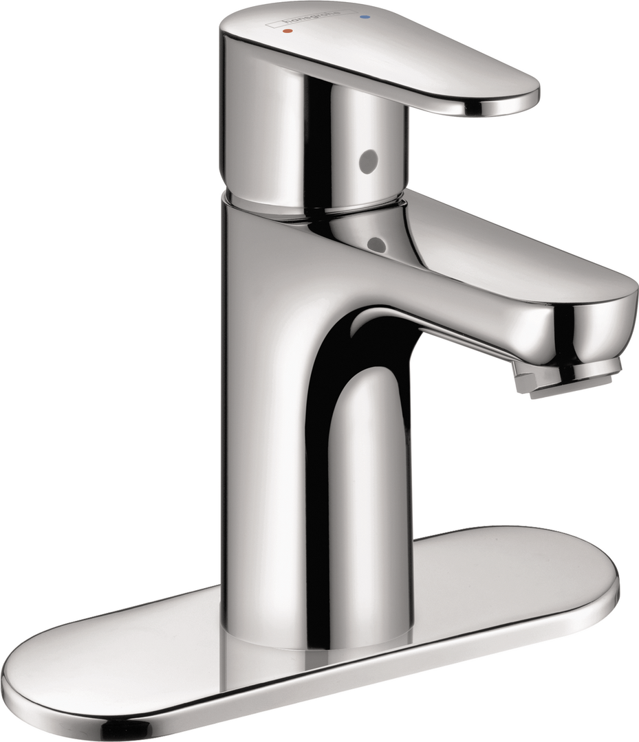 Single lever basin mixer 80 with pop-up waste set