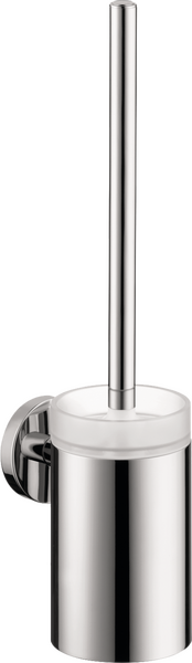 Toilet brush holder wall-mounted